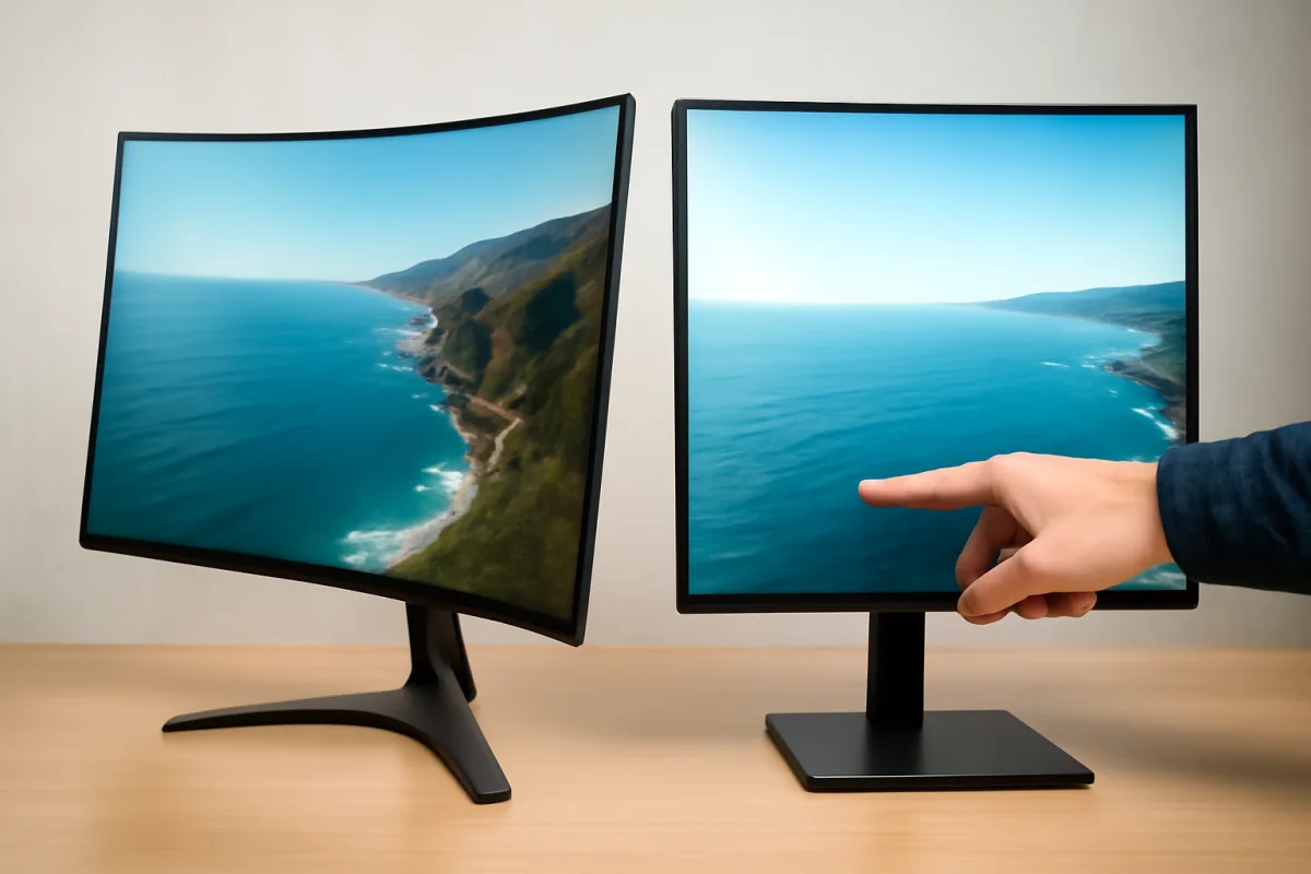 Display edge: vantaggi reali rispetto agli schermi piatti?